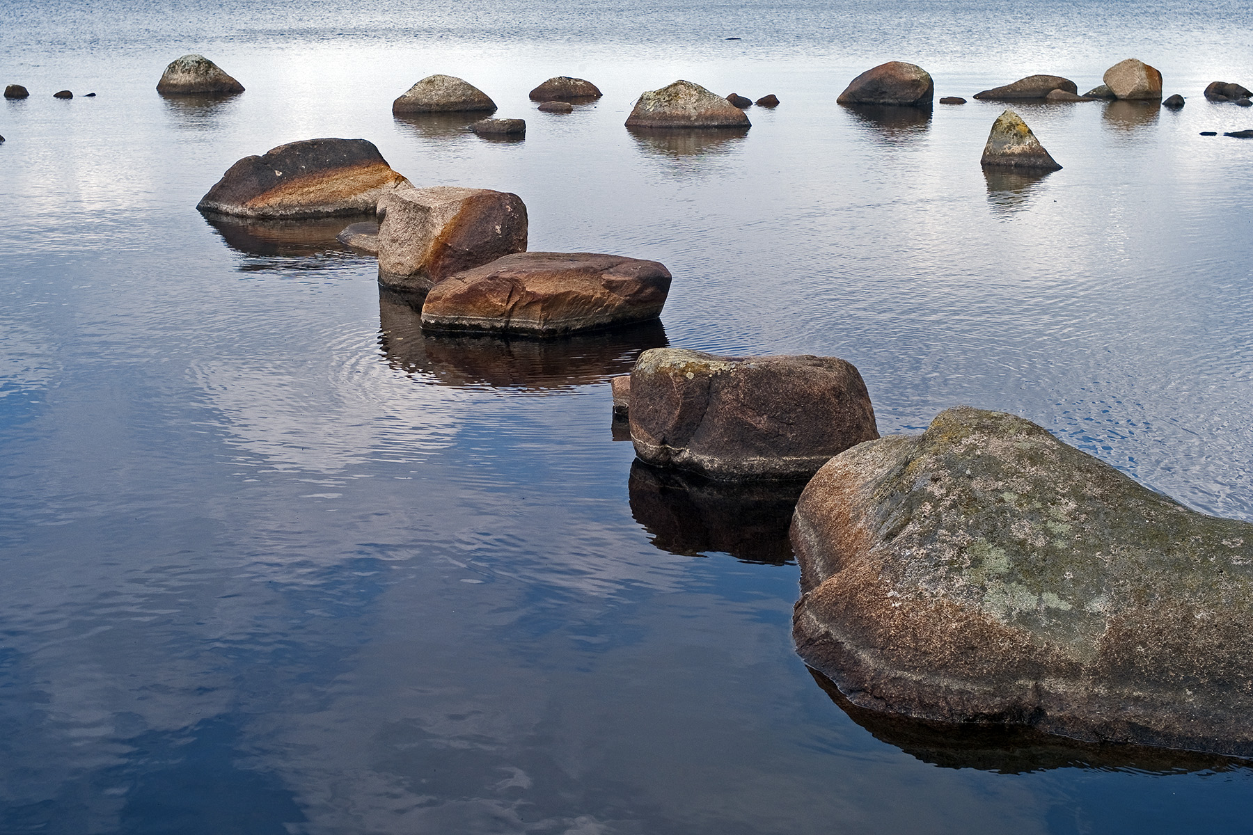 Rast am See im Schweden