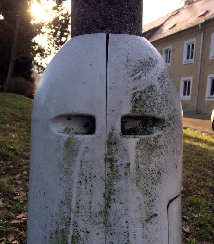 Tschechisches Laternengesicht / Starwars
