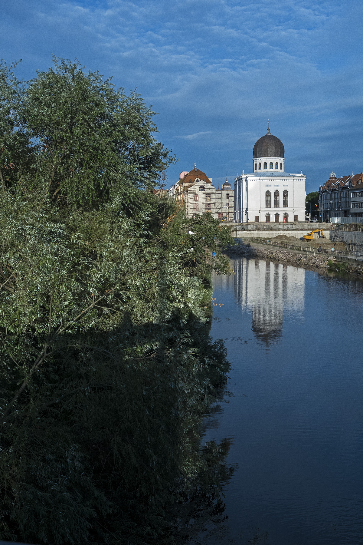 Oradea, Synagoge, Crișul Repede (deutsch Schnelle Kreisch)
