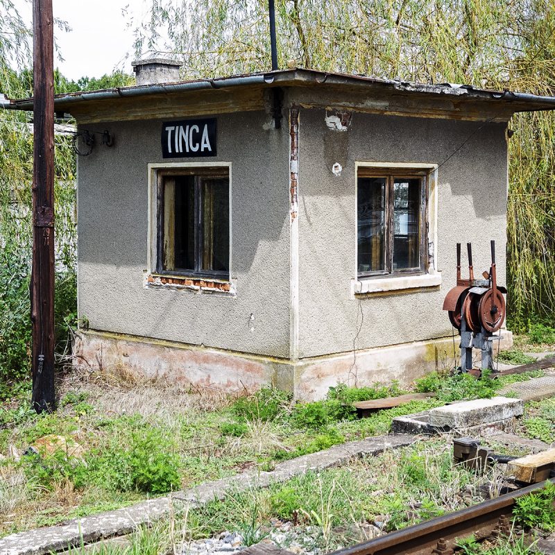 Bahnübergang Tinca