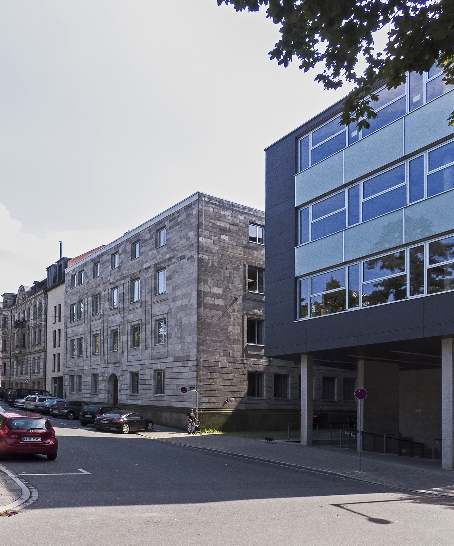 Amalienstraße 4, heute Max Grundig Schule