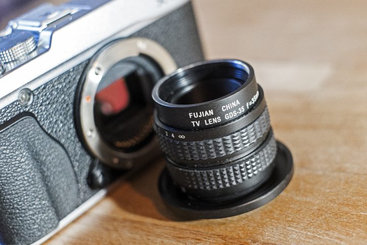 C-Mount Fujian mit echtem Glas und Metallfassung