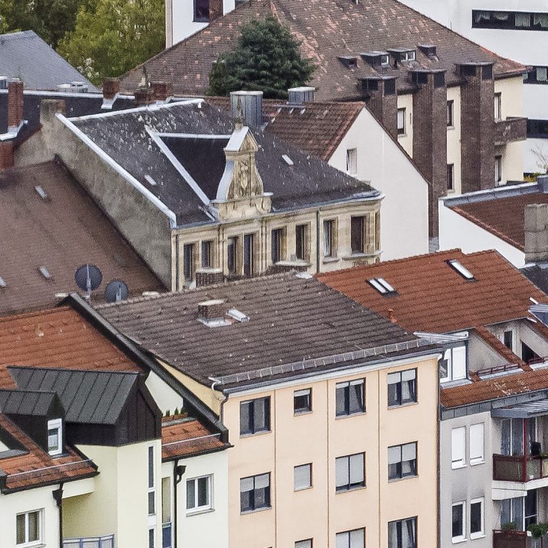 ...bis auf den Balkon des Zonebattlers (100% Ausschnitt aus dem Bild zuvor)