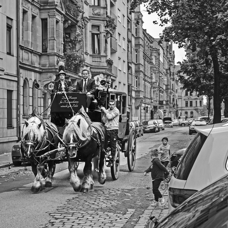 Postkutsche, Hornschuchpromenade