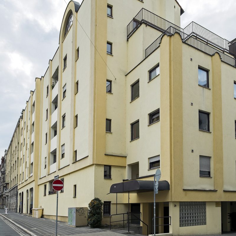 Postmoderne (?) Lange Straße, Ecke Meckstraße