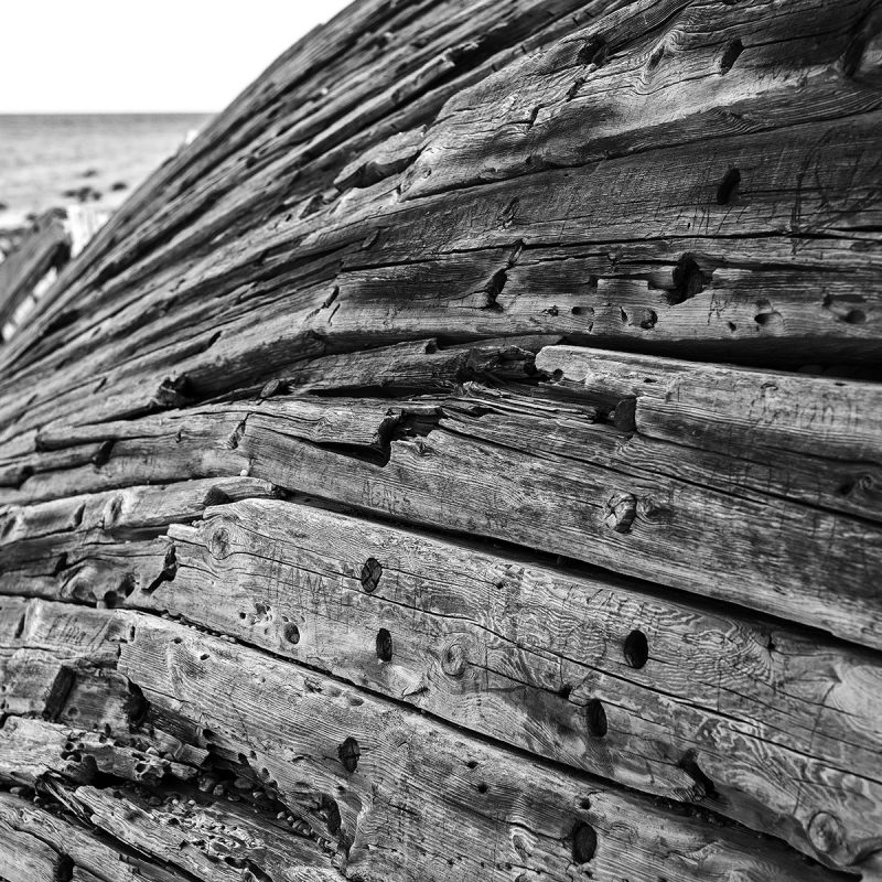 Öland, Trollskogen, Wrack des Schoners Swiks