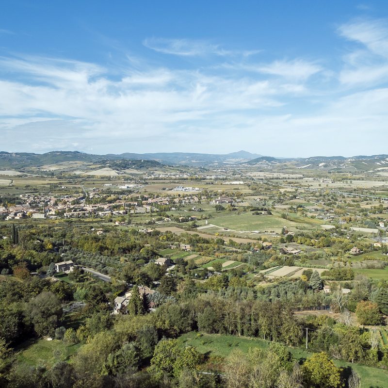 Blick von Orvieto nach Norden