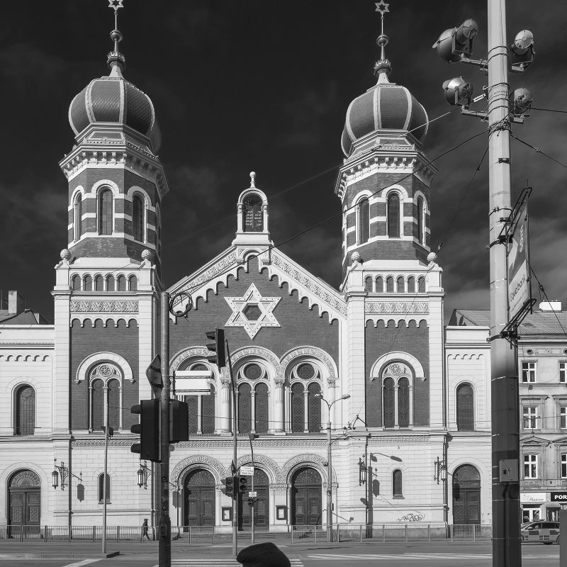 Synagoge Pilsen (Europas zweitgrößte und die drittgrößte der Welt)