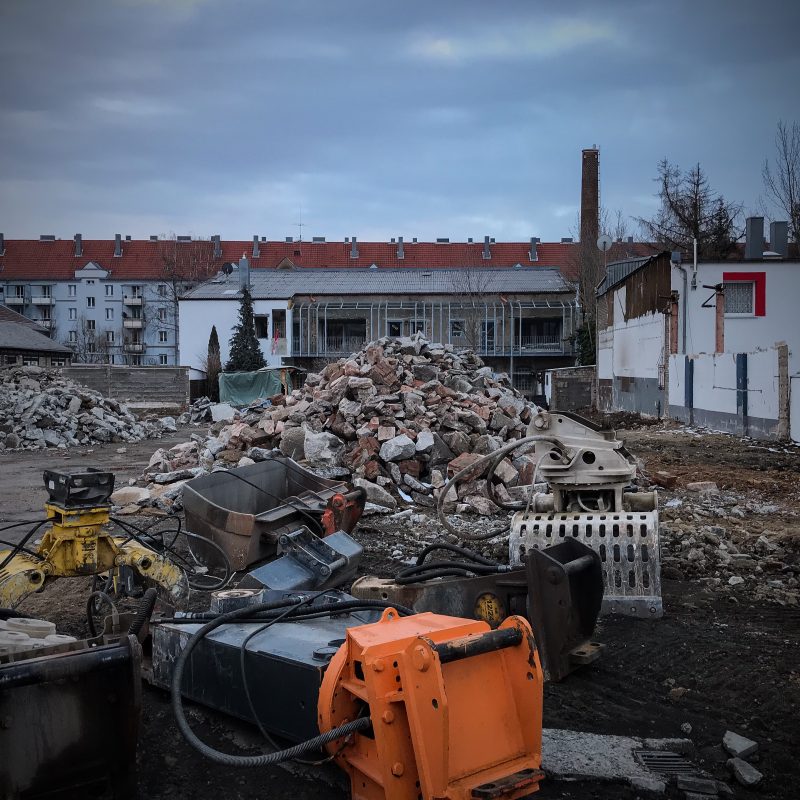 Ehemalige Autowerkstatt in der Herrnstraße