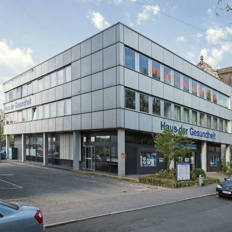 Haus der Gesundheit an der Königswarterstraße 80 in Fürth, 2018