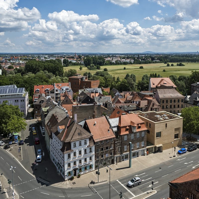 Blick vom Rathausturm Richtung Nordosten