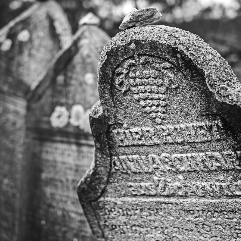 Jüdischer Friedhof in Rabí (deutsch Rabi)