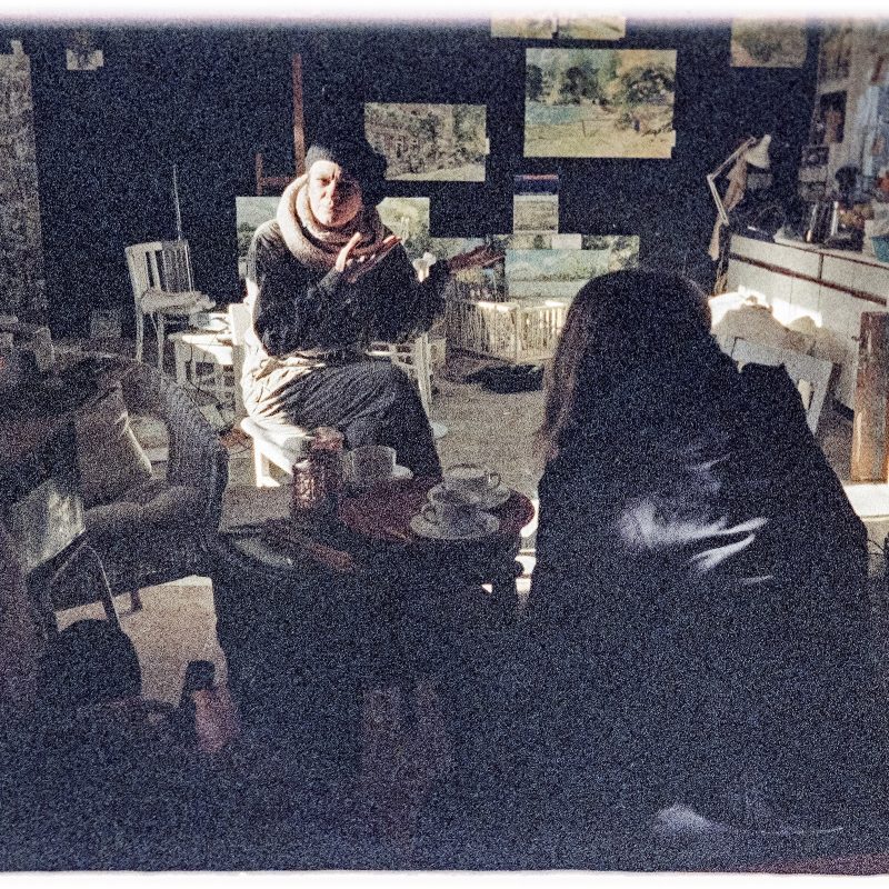 Bei Birgit im Atelier