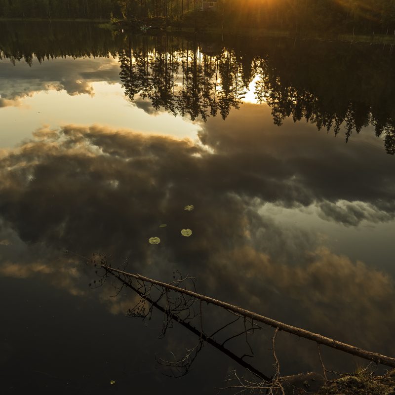 Abend am See