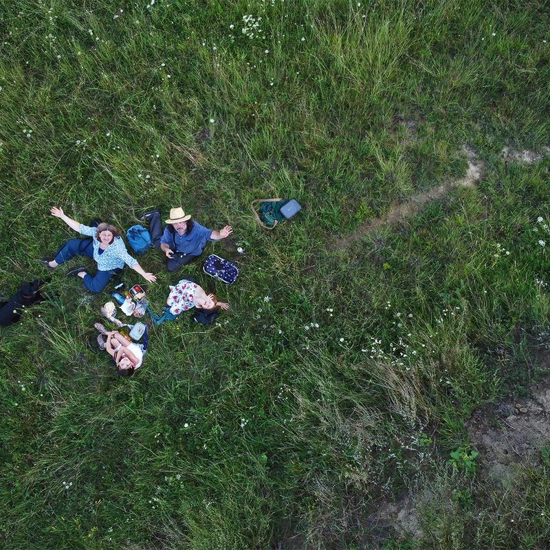 Picknick in den Hügeln