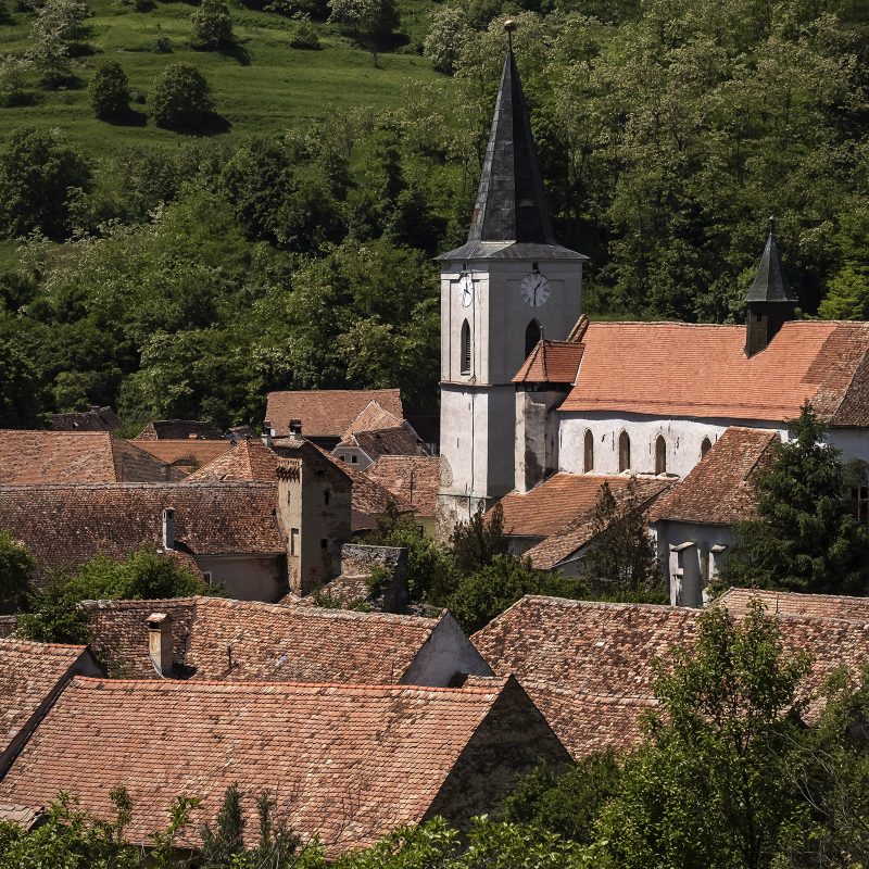 Dächer von Richiș / Reichesdorf / Riomf