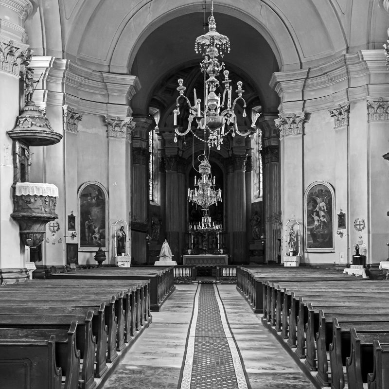 Die armenisch-katholische Barockkirche Sf. Elisabeth, Dumbraveni