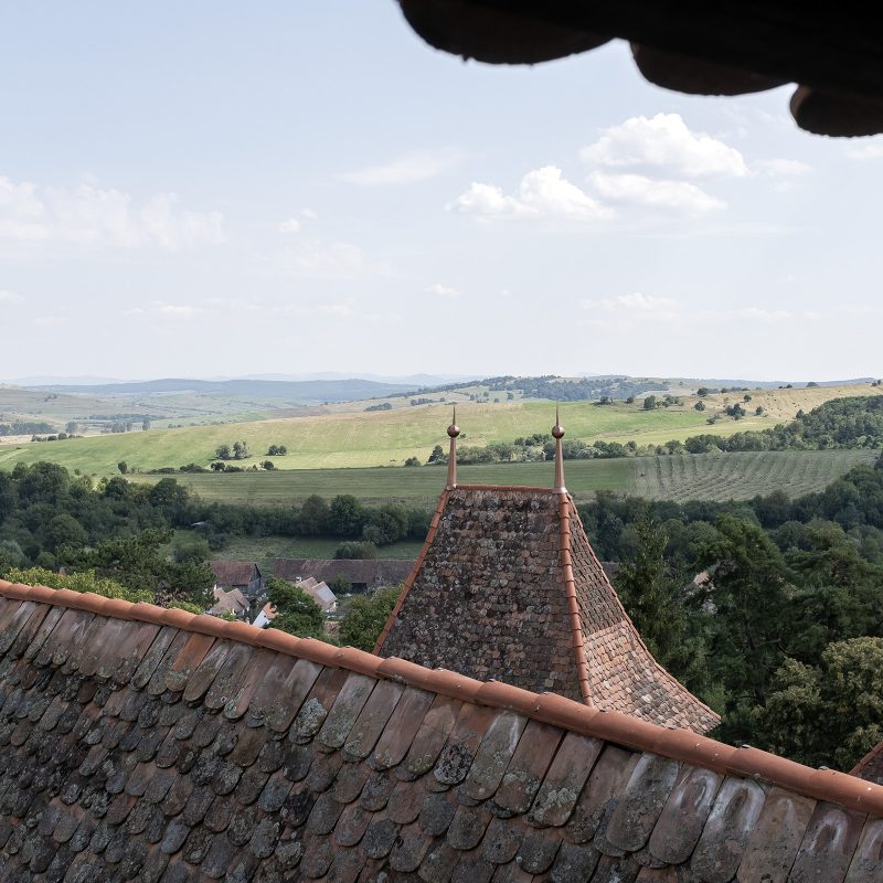 Deutsch-Weisskirch, Viscri, Szászfehéregyháza - Blick von der Kirchenburg