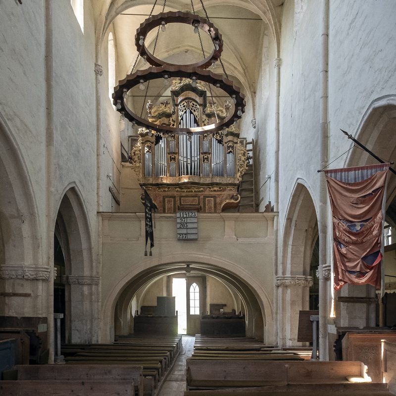 Westseite mit Orgel von 1788