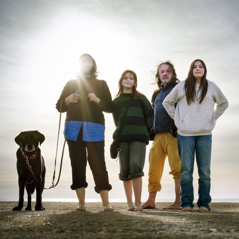 Familienausflug ans Meer