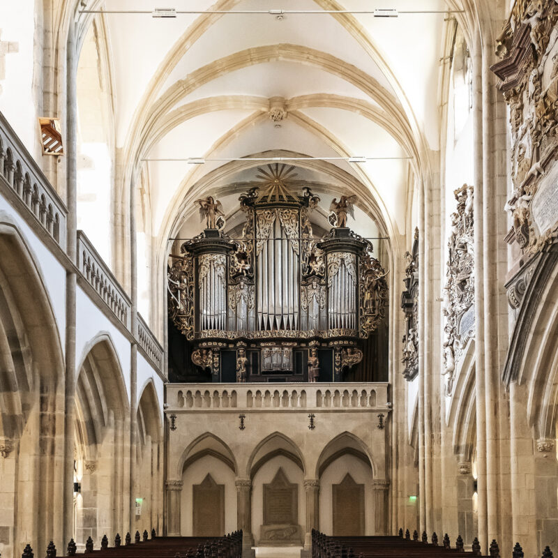 Die evangelische Stadtpfarrkirche in Hermannstadt - Sauer-Orgel