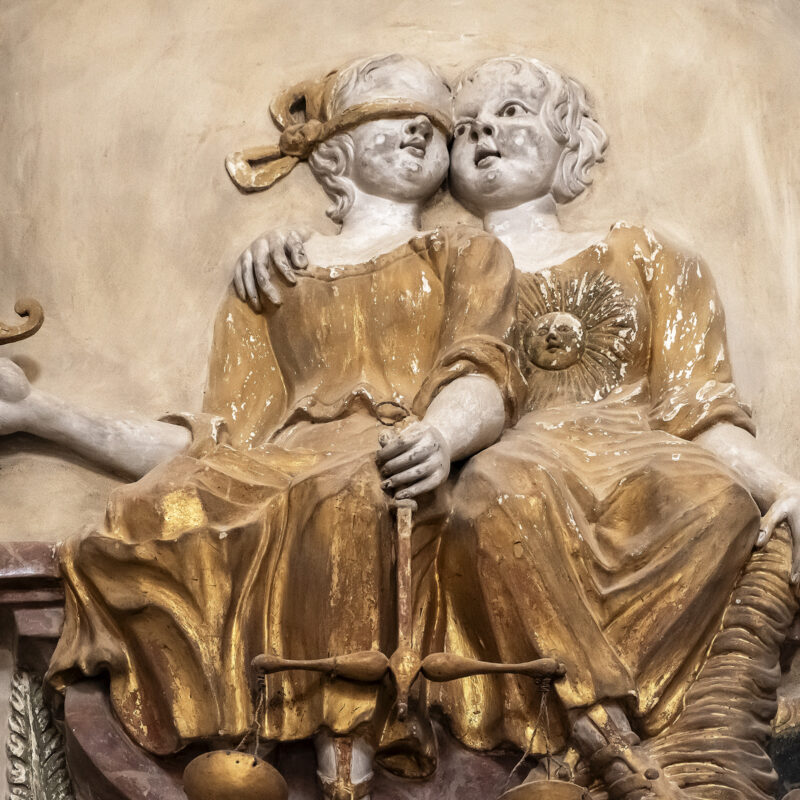 Die evangelische Stadtpfarrkirche in Hermannstadt - Detail