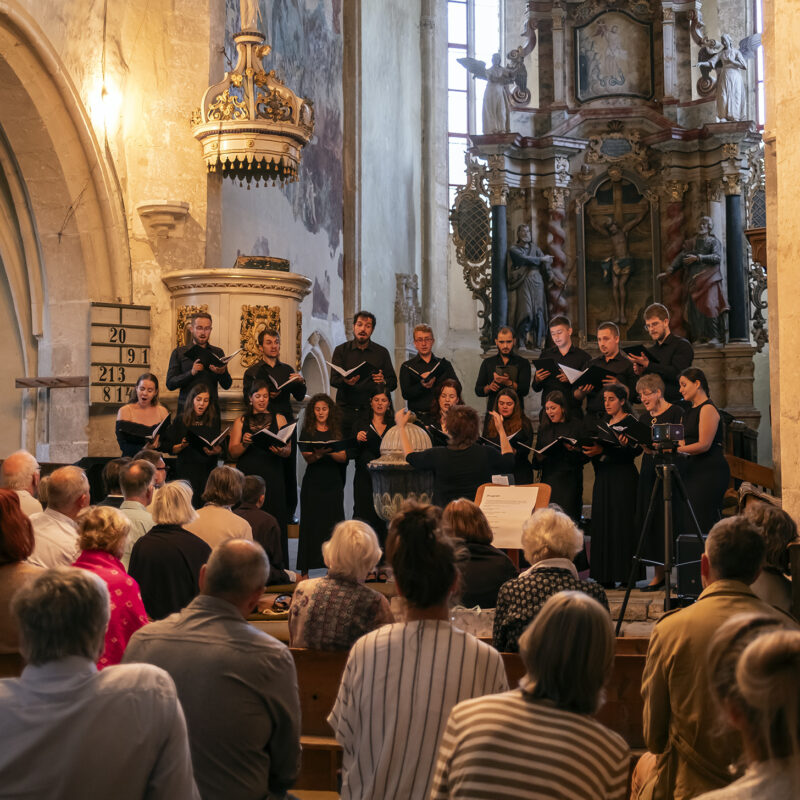Konzert der Schola Cantorum Transsylvaniensis am 6. September 2026 in der evangelischen Kirche von Reichesdorf (Richiș)